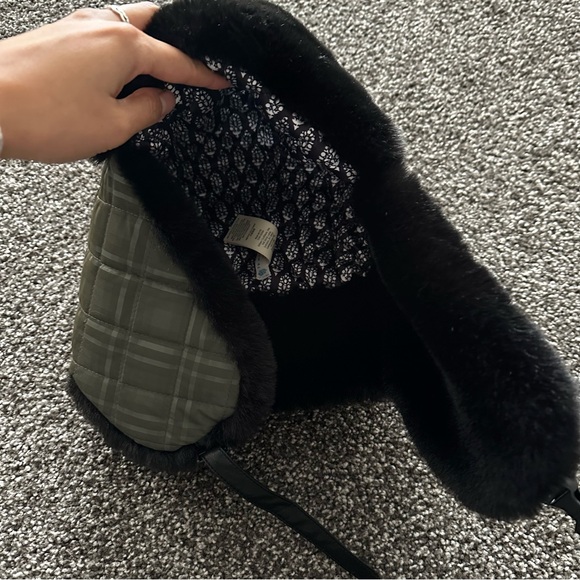 FP free people movement Green Quilted Trapper Hat - Picture 5 of 9